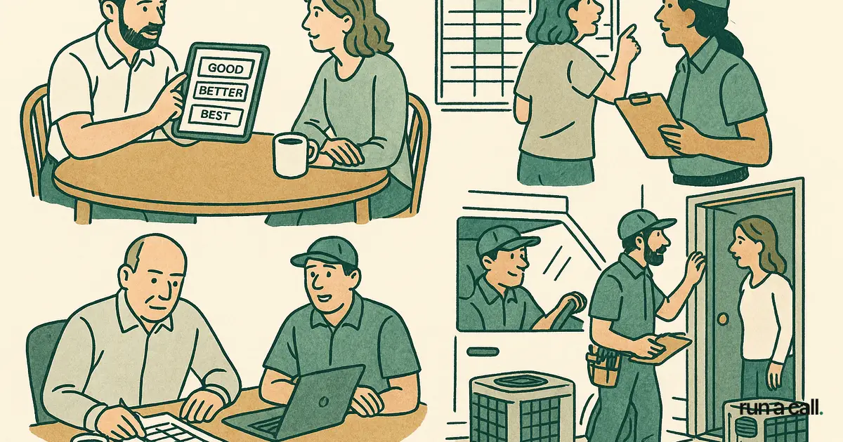 CSV data export files and HVAC equipment records illustrated as flat icons